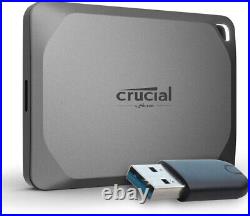 Crucial X9 Pro 2TB LATEST DJ TOOL Portable SSD Read/Write up to 1050MB/s