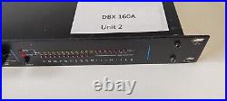 DBX 160A Mono Compressor Limiter Dynamic Signal Processor Black