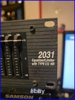 DBX 2031 Equalizer 20 Channel Rack Mountable Rack Mount