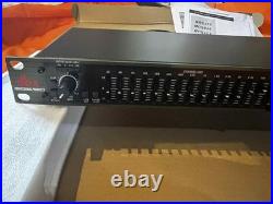 DBX 215 2-Channel Graphic Equalizer + SUBWOOFER OUT + Pair XLR Cables