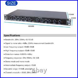 DBX 234 XL Active Crossover Professional Stereo 2/3/4 Way Mono 4 Way DJ System