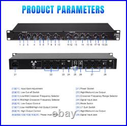 DBX 234 XL Active Crossover Professional Stereo 2/3/4 Way Mono 4 Way DJ System