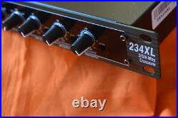 DBX 234 XL Stereo 2/3/ 4-Way Crossover DJ Equipment + Cage Nuts