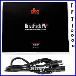 DBX DriveRack PA2 Signal Processor Speaker Management+Auto Room Correction PA 2