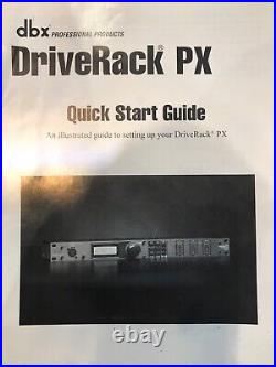 DBX Driverack PX active loudspeaker optimiser, 19 rack unit