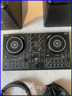 DDJ 200 + Elevate 5 Studio speakers + Headphones