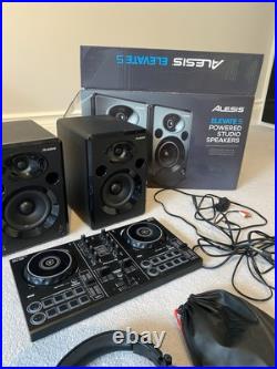 DDJ 200 + Elevate 5 Studio speakers + Headphones