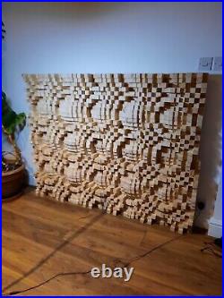 DIY acoustic diffusers. Professional sound design. PLANS AND WOOD AND GLUE