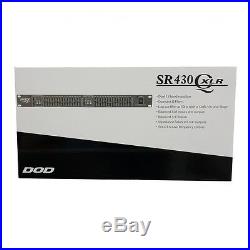 DOD by Harman SR430 Dual 15-Band Professional Equalizer EQ with Constant Q Filters