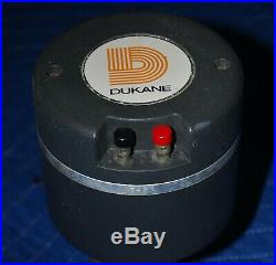 DUKANE 5A540/CORAL M100 COMPRESSION DRIVERS-NOT JBL 175-TESTED-with183-330 ADAPTER