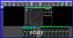 DX48 4 In 8 Out FIR AES Professional Digital Audio DSP Speaker Processor 96kHz