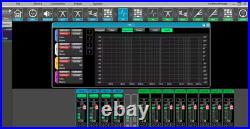 DX48 4 In 8 Out FIR AES Professional Digital Audio DSP Speaker Processor 96kHz