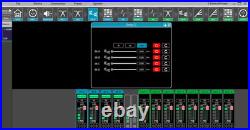 DX48 4 In 8 Out FIR AES Professional Digital Audio DSP Speaker Processor 96kHz