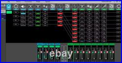 DX48 4 In 8 Out FIR AES Professional Digital Audio DSP Speaker Processor 96kHz