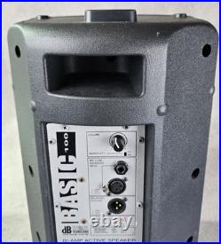 Db Technologies Basic 100 Pair Active Powered Speaker Great Sound