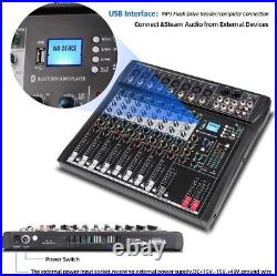 Depusheng DT8 Professional Mixer Sound Board Console 8 Channel System