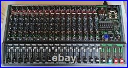 Depusheng PA16 Professional 16-Channel Mixer DJ Controller With 99 DSP Effects