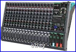 Depusheng PA16 Professional 16-Channel Mixer DJ Controller With 99 DSP Effects