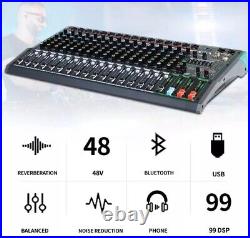 Depusheng PA16 Professional 16-Channel Mixer DJ Controller With 99 DSP Effects