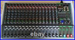 Depusheng PA16 Professional Mixer 16 Channel DJ Controller 99 DSP Effects 48V