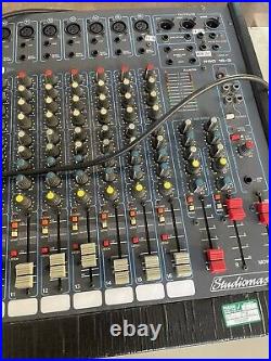 Diamond StudioMaster Pro 16-3 16 Channel Mixer Mixing Board Studio Master Workin