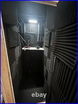 Double Walled Sound Isolation Vocal Voiceover Booth Professional Custom-Built