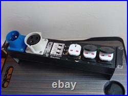 Dynacord 2U Rackmount Power Distro 9 Universal/UK Mains Socket 19 Unit