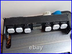 Dynacord 2U Rackmount Power Distro 9 Universal/UK Mains Socket 19 Unit