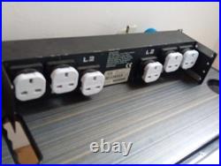 Dynacord 2U Rackmount Power Distro 9 Universal/UK Mains Socket 19 Unit