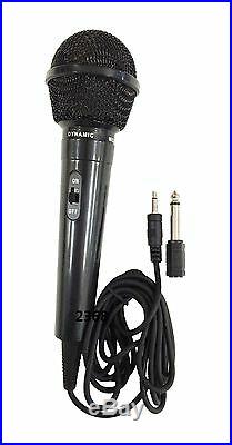 Dynamic Microphone MIC withExtra Adapter Karaoke Systems & Computers 3.5mm & 6.3mm