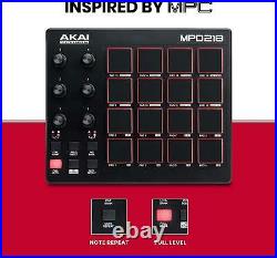Electric Beat Maker Portable Music Machine Sample Drum Studio MIDI DJ Controller