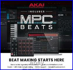 Electric Beat Maker Portable Music Machine Sample Drum Studio MIDI DJ Controller