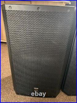 Electro-Voice ZLX-15P Active PA Speakers with Covers. (CASH ON COLLECTION ONLY)