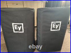 Electro-Voice ZLX-15P Active PA Speakers with Covers. (CASH ON COLLECTION ONLY)