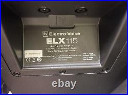 Electrovoice EV ELX115 Passive 15 Speaker 1600W PA System (Pair)