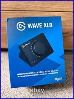 Elgato Wave XLR Mk. 1 Audio Mixer 75 dB Microphone Mic Preamp USB-C