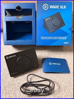 Elgato Wave XLR Mk. 1 Audio Mixer 75 dB Microphone Mic Preamp USB-C