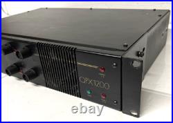 Eminence Audio QPX1200 4 Channel Power Amplifier UK PA Rack Amp Tested Working