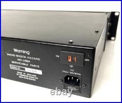 Eminence Audio QPX1200 4 Channel Power Amplifier UK PA Rack Amp Tested Working