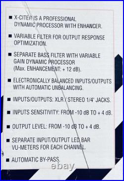 Etek X-citer/enhancer Dynamic Processor Excellent Condition