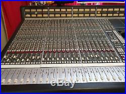FAMOUS 32 Channel SSL SL 6000 E BBC Maida Vale Mixing Console Nirvana Desk G G+