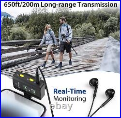 FULAIM X5 656ft Wireless Lavalier Microphone System Receiver