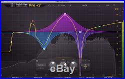 FabFilter PRO-Q 3 Equalizer Fab Filter EQ 2 Audio Software Plug-in NEW Version 3