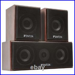 Fenton 100.333 Dual 6.2 Home Hifi Surround Sound Speakers 1150 Watt