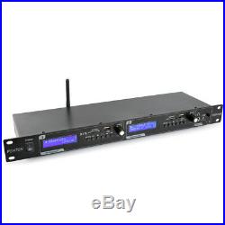 Fenton VX2USB Twin Player MP3/USB/SD/Bluetooth Rackmount Background Music System