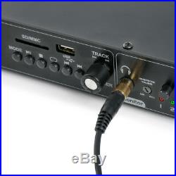 Fenton VX2USB Twin Player MP3/USB/SD/Bluetooth Rackmount Background Music System