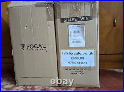 Focal Shape Twin Active Studio Monitors Speakers Pair excellent condition