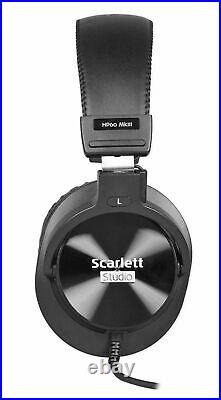 Focusrite SCARLETT 2I2 STUDIO 3rd Gen Audio Interface+Mic+Headphones+Boom Stand