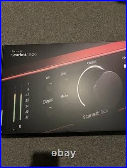 Focusrite Scarlett 18i20 4th Gen Audio Interface