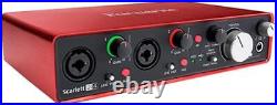 Focusrite Scarlett 2i4, 2 In 4 Out Audio Interface